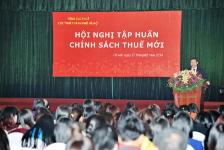 Đồng loạt triển khai tập huấn chính sách thuế mới